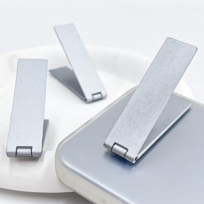 Invisible Ultra Thin Magnetic Mobile Phone Holder Stands Metal Alloy Foldable Cellphone Kickstand Desktop Tablet Bracket Support