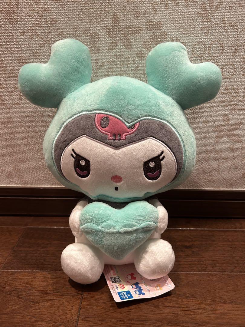 

[USED] TWICE LOVELYS Sanrio Pocket Big Plush Toys Mina Kuromi