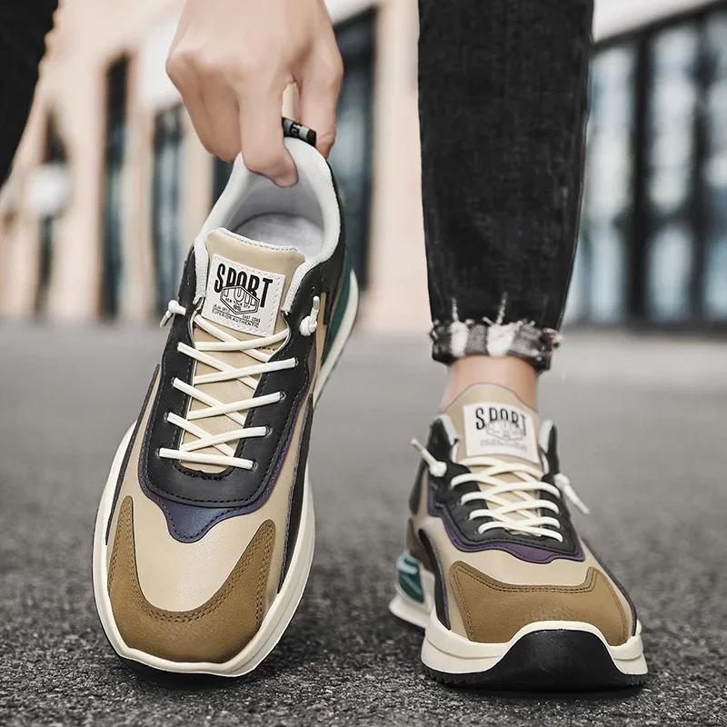 Men's Casual Running Sneakers Sport Fashion Shoes Men Running Shoes Breathable Sneakers Wearable Male Jogging Athletic Shoes