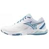 Wave Fang 2 Wide White Blue Unisex Sneakers 71GA231311