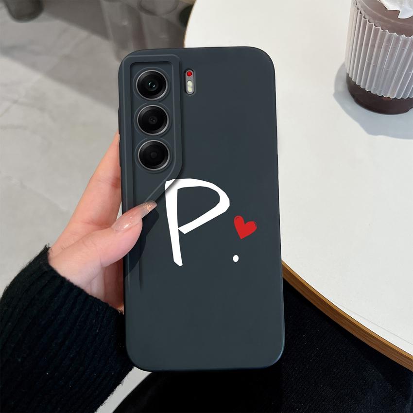 For Tecno Camon 40 30 30S 20 Pro Premier Pop 8 9 Phone Case Fashionable Creative Letter Pattern Soft Liquid Silicone Anti Slip Shell For Tecno Housing