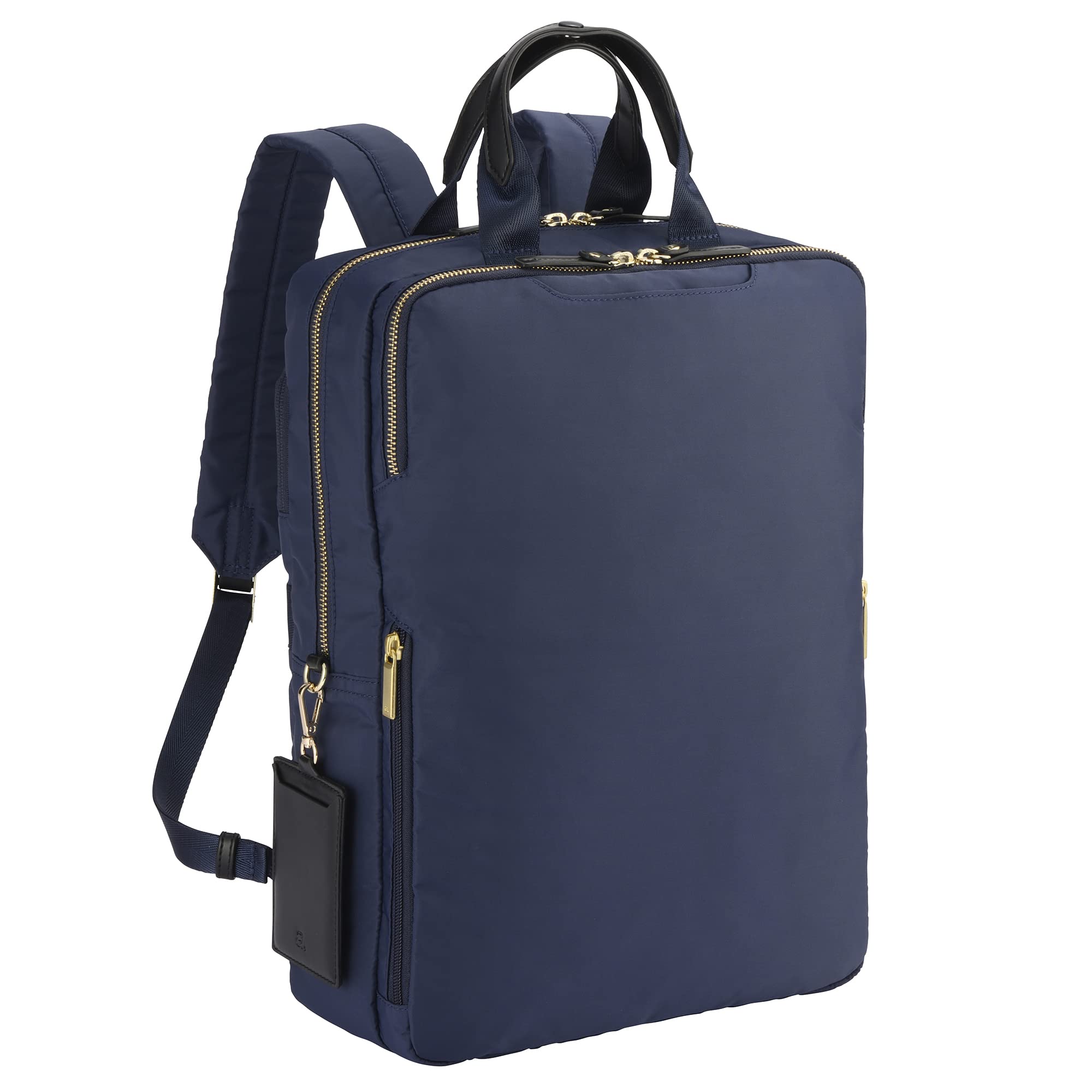 

Slipham Business совместим с 15-дюймовым форматом A4 Slim 2way 11472 10582 Navy [Ace Gene] Женский рюкзак, ПК, хранение, (Sustainer-версия.)