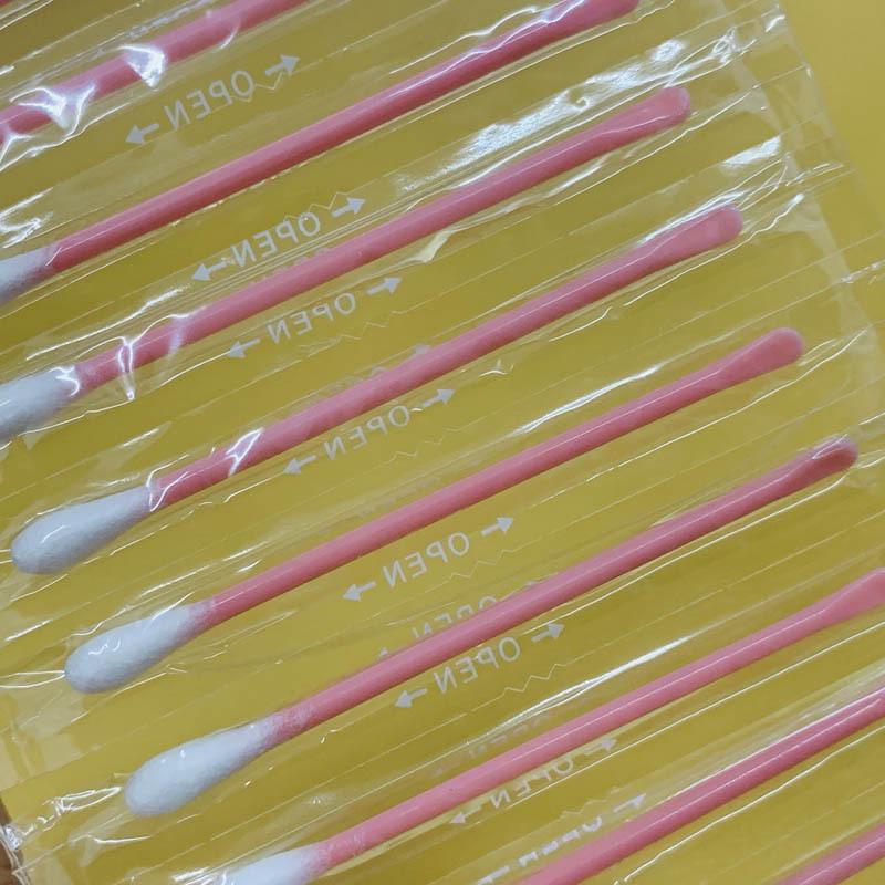 Two-in-One Ear Cleaning & Makeup Cotton Swabs with Independent Ear Spoon