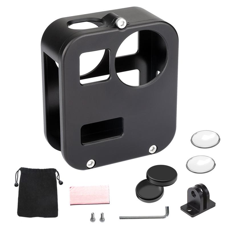 Schutzhülle aus Aluminiumlegierung für GoPro Max - Metallrahmen-Zubehör für Max Sportkamera