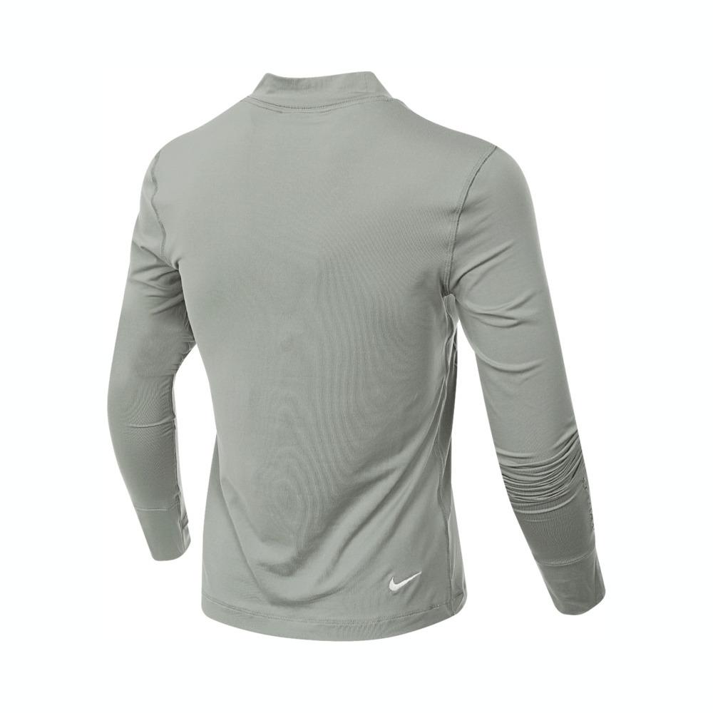 Nike ACG Series DFADV UV GT RCK Stretch Outdoor Solid Color Half High Neck Casual Long Sleeve T-Shirt Women Tops Light-Green FN1964-370