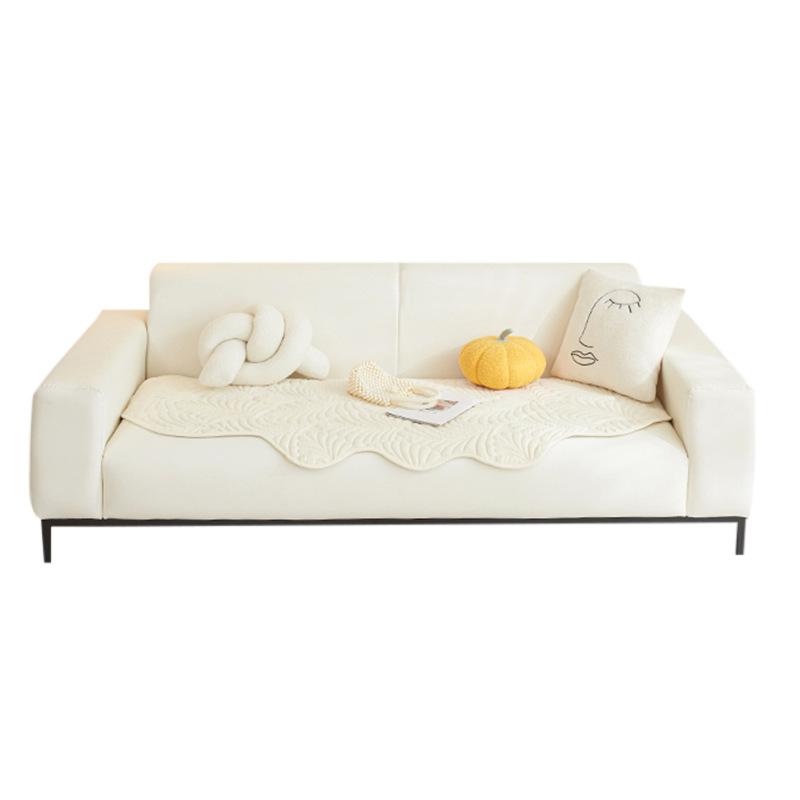 Cojín de Sofá Jacquard Chenille con Forma Universal para las Cuatro Estaciones Cubre Sofá Antideslizante Nuevo 2024 de Alto Nivel Toalla de Cubierta