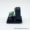 Acoustic Electric Guitar EQ Pickup with LC-5 Equalizer & Tuner, XLR Endpin, and Battery Box