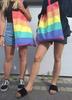 Cotton Rainbow Pride Lgbt Shopping Bag Large Xxl