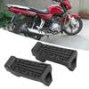1 Pair Rubber Front Pedal Footrest Foot Pegs Fit for Yamaha YBR 125