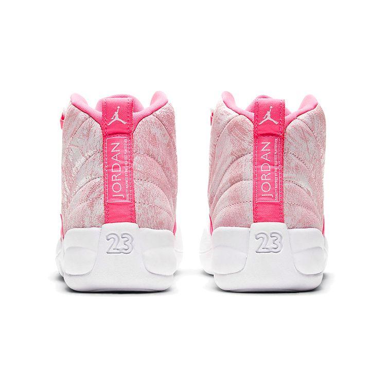 Air Jordan 12 Retro GS Arctic Pink Dětské tenisky Bílá Arctic-Punch Hyper-Pink 510815-101