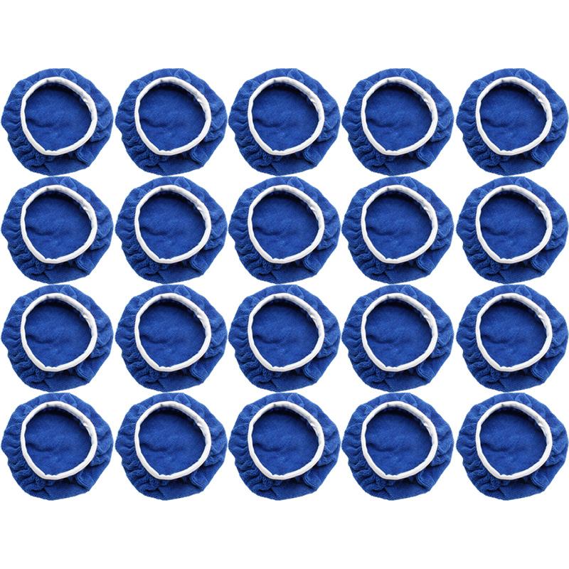 5-10inches Car Microfiber Polisher Pad Wash Buffer Waxing Sleeve Bonnet Polishing Hood for House Auto Cleaning Accessories