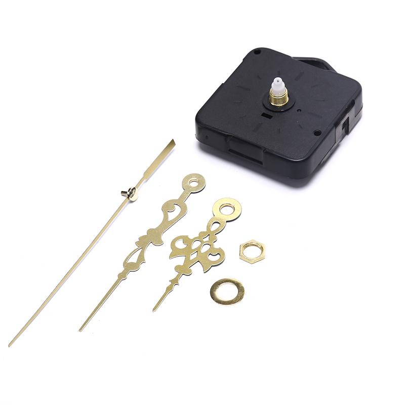 Quartz Clock Movement Mechanism Hands Wall Repair Tool Parts Silent Kit Set Diy