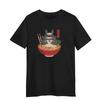 Totoro In The Ramen Bowl Cartoon Anime My Neighbor Totoro Adult Unisex T-shirt