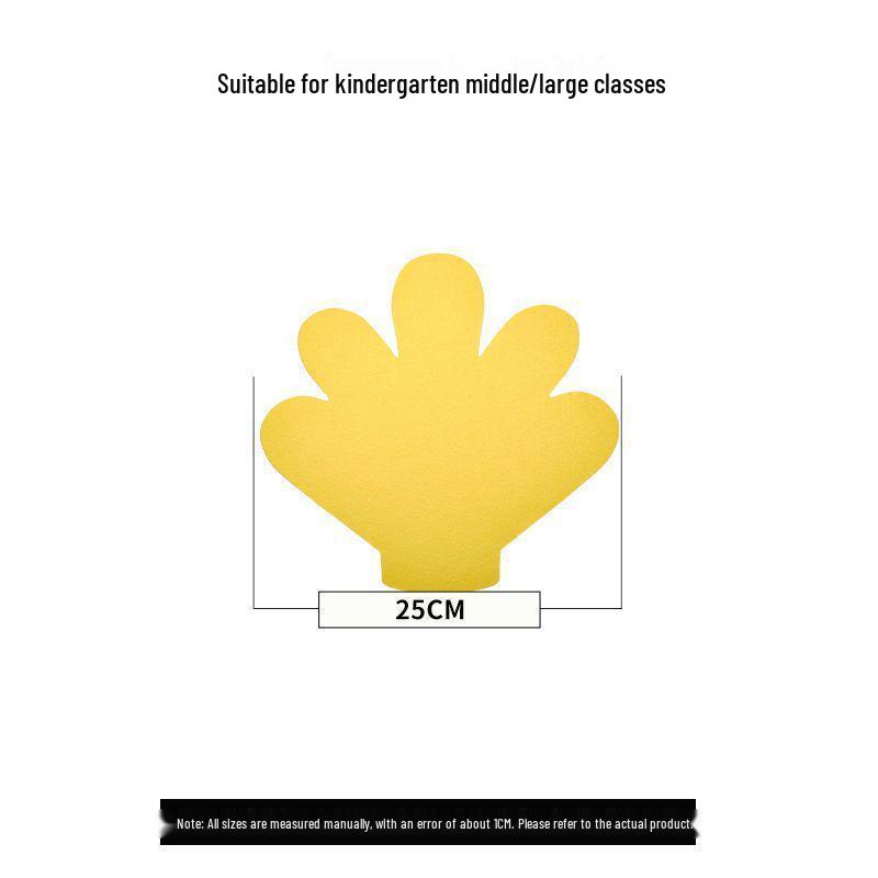 Creative Five-Finger Palm Dance Gloves for Kindergarten Performances and Sports Events