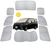 2022 New Car Sunshade for Toyota Noah (80 Series, Voxy 80 Series), Rear, Multi-Purpose Sunshade for Car Camping, Naps, Heat-Insulating, Blackout, Car