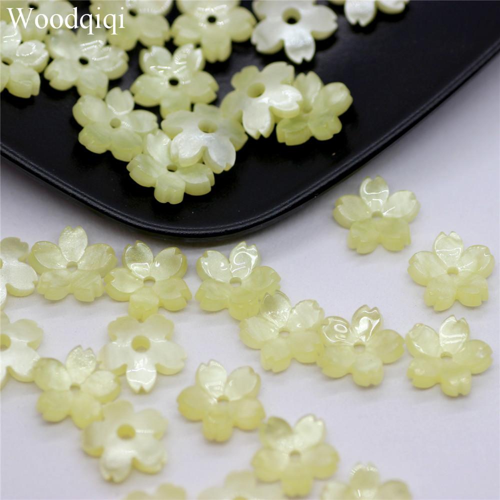 Hairpin DIY Cherry Blossom Hairpin DIY Hairpin 5ZB10mm Cherry Blossom Slice For Traditional Wedding Handicraft Enthusiasts