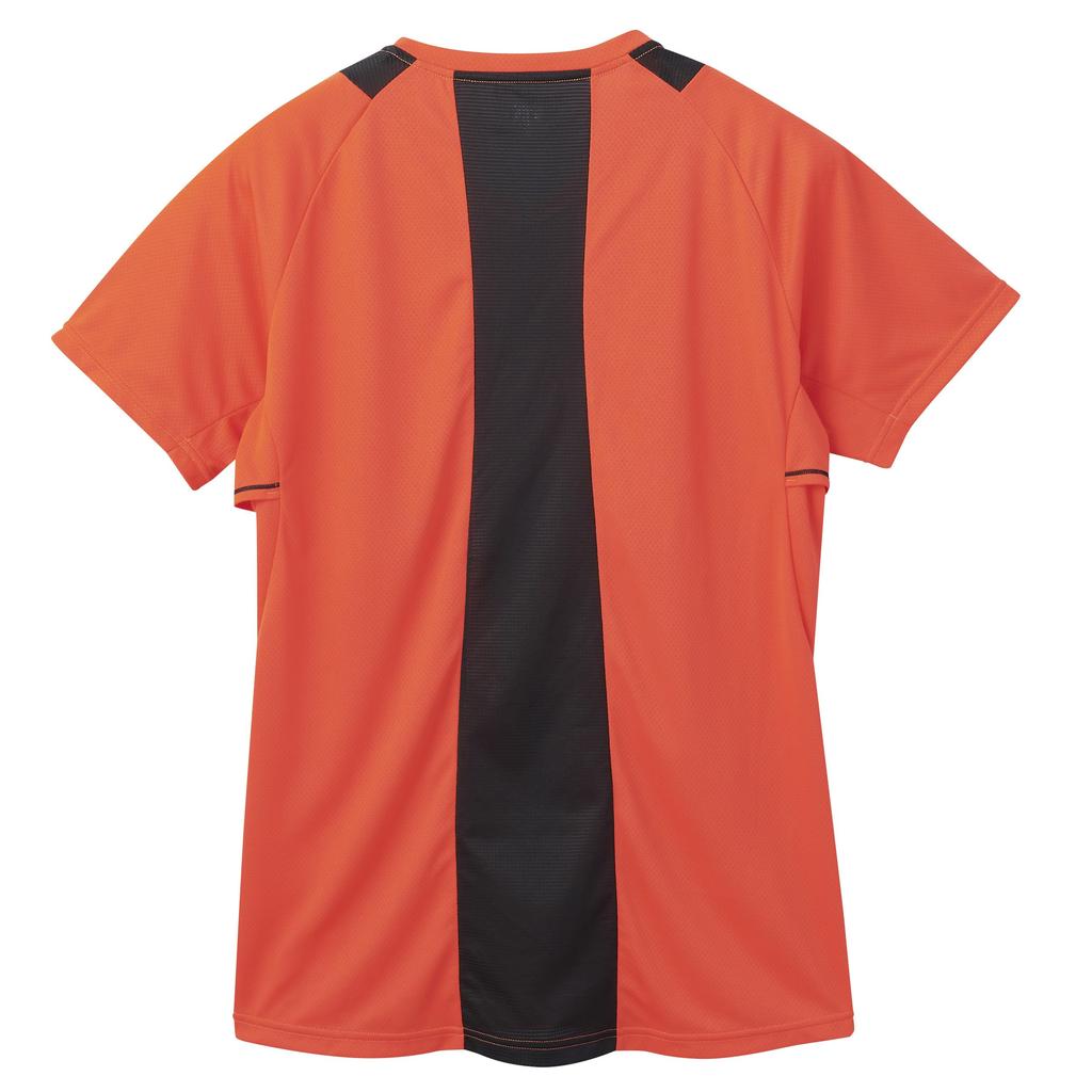 DESCENTE Short Sleeve Shirt by Yuki for and Raglan Sleeves for Easy Shoulder Suitable for Men and Club Activities OR00 (Worn Ishikawa) Volleyball,