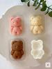 Cartoon Plush Bear Bow Tie Dessert Mold, Hand, Baking Mold
