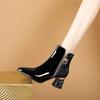 Neue Herbst Winter Frau Stiefel Frauen Schuhe Damen Niedrigen Absätzen Stiefeletten Frauen Plattform Warme Fleece Schuhe Schnee Stiefel Bottes