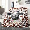 Cow Pattern Home Blankets Comfortable Soft Lightweight Allseason Multipurpose Blanket For Picnics Sofas Offices Beds Living Rooms Perfect Gift For