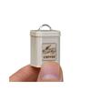 3Pcs Mini Kitchen Storage Container Square 1/6 Scale Miniature Dollhouse Coffee Bean Tin For Doll Accessories Toy