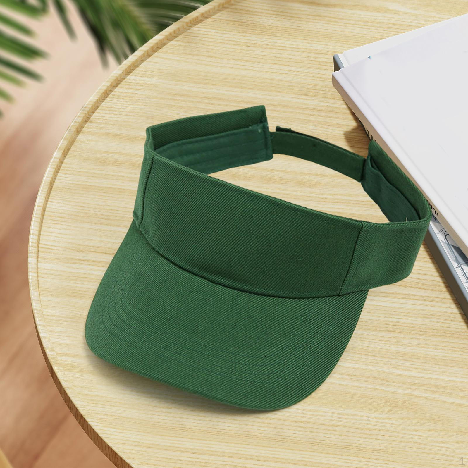 

Солнцезащитный козырек шляпа регулируемая для взрослых детей восхождения походы треккинг путешествия зелёный