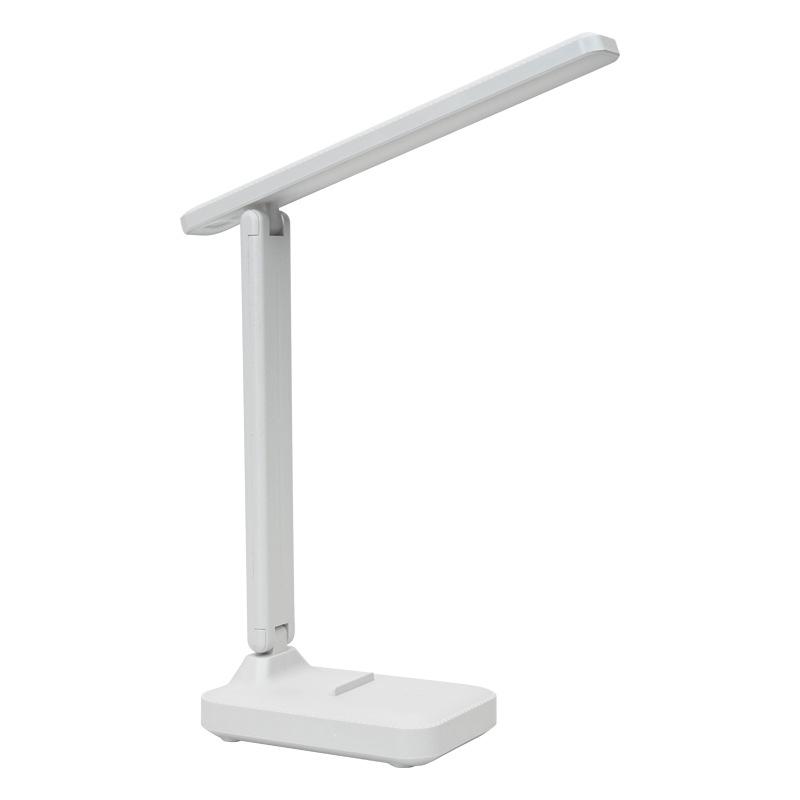 Eye-Protecting LED Desk Lamp with Touch Dimming and Color Change, Rechargeable for Dorms, Bedrooms, or Study Rooms.