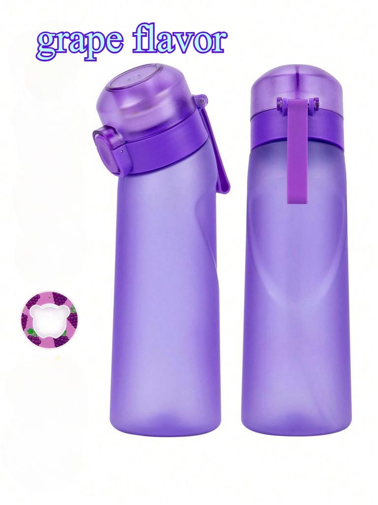 

Бутылка для воды с 1 шт. ароматических капсул, пластиковый стакан, подходит для занятий спортом на открытом воздухе, портативная, прозрачная, с соломинкой, герметичная 1 aromatic ring фиолетовый