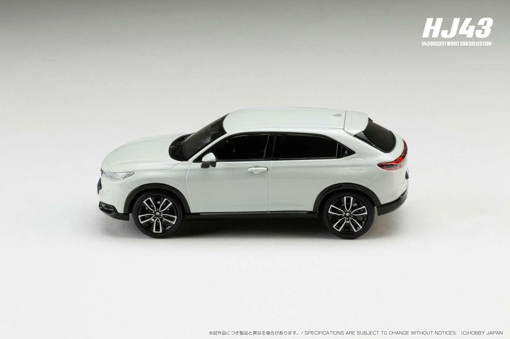 HJ43 Honda VEZEL Genuine Option Equipped Car Premium Sunlight White Pearl Finished Product 1/43