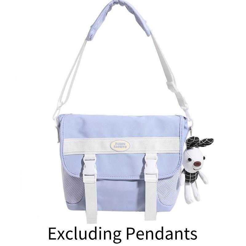 Japanese Style Student Single Shoulder Bag Women Cross-border All-match Messenger Bag Large Capacity Casual Commuter College Student Sling Bag