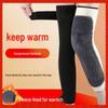 Extra Thick Plush Knee Warmers for Men and Women - Long, Extended Protection for Cold Legs and Joints In Autumn and Winter.