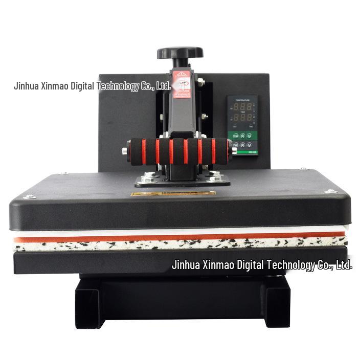 Manual High-Pressure Heat Press Machine for T-Shirt Printing - 38x38 cm