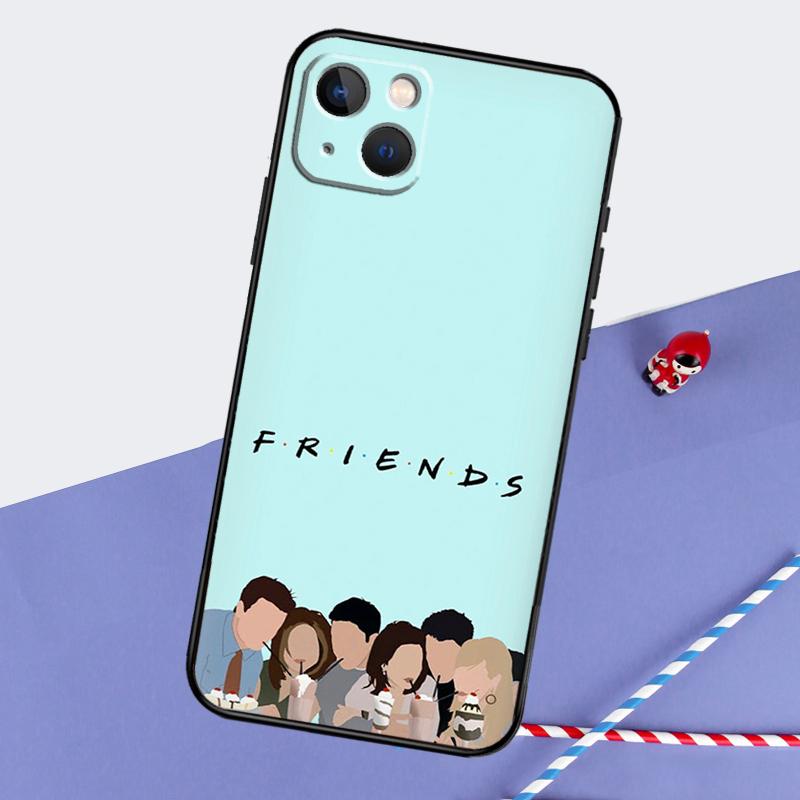 Friends TV Phone Case For iPhone 16 Pro Max 11 12 13 14 15 Pro Max Mini XR 16 15 Plus 16e Cover Shell