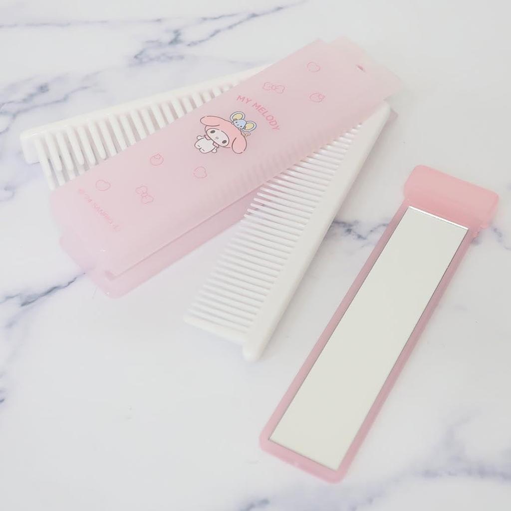 My Melody Folding Brush Comb Sanrio [Hairbrush] &