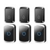 Wireless Plug-Free Doorbell, Ultra Long Range, Smart Remote Control, Battery Powered for Home and Elderly Use