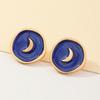 Latest Voguish Stylish Pendant Necklace Metal Alloy Drop Oil Love Heart Moon Lightning Necklaces Graceful Cute Women Round Gathering Party Event