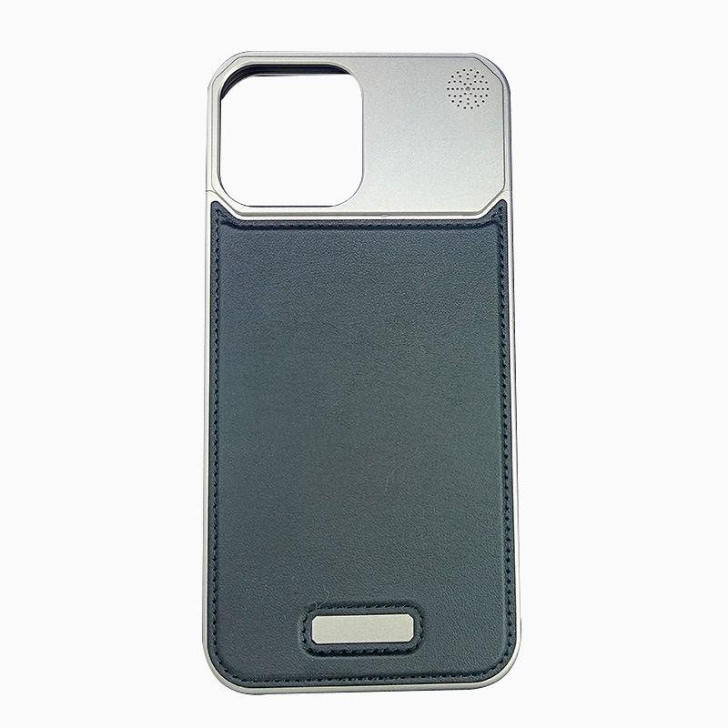 Apple iPhone 15 Pro Max Leather Aromatherapy Frameless Anti-Fall Protective Case