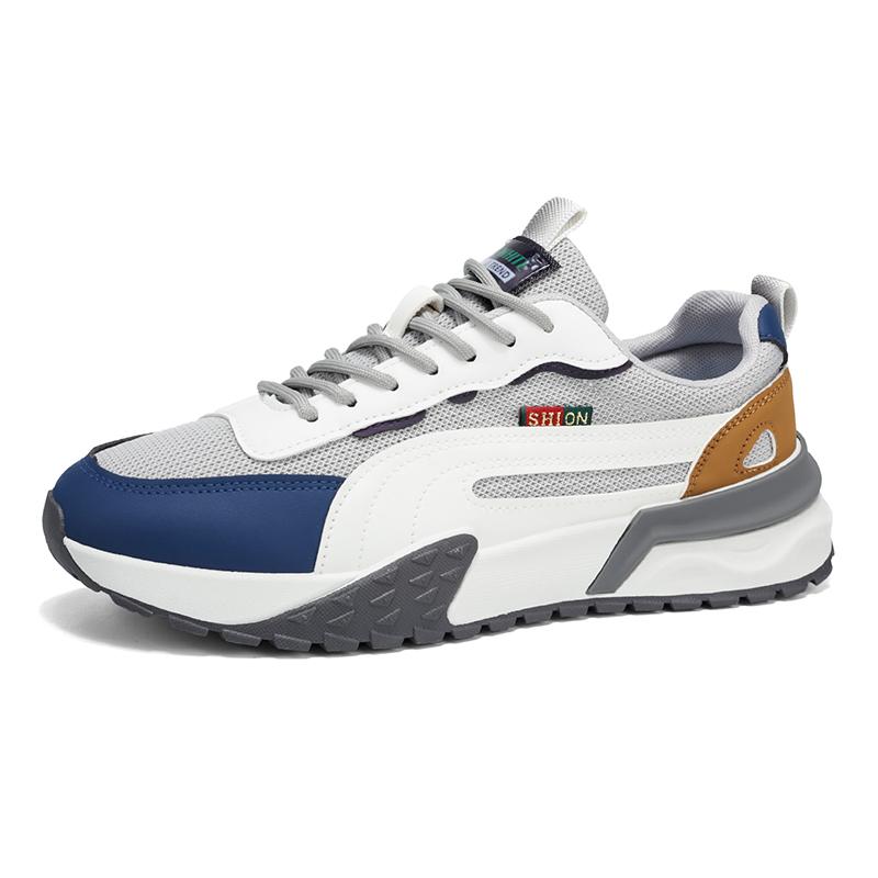 New Men'S Spring Fashion Trend Sports Shoes Anti Slip And Wear-Resistant Casual Shoes Daily Commuting And Leisure Shoes