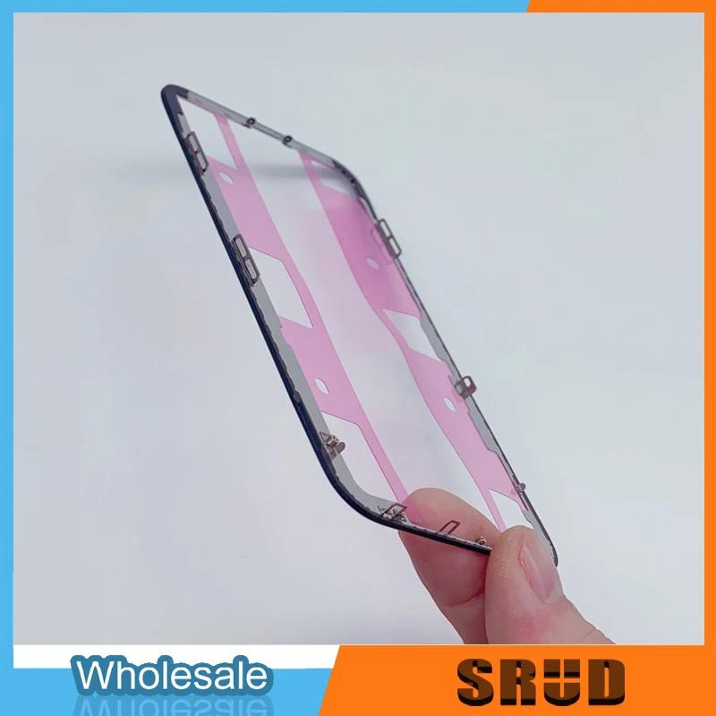 5pcs 1:1 Quality Front Bezel Frame with Adhesive Tape for iPhone 17 LCD Middle Frame repaire part 17