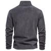 Men's Autumn and Winter New Item Standing Collar Half Zipper Long Sleeved Sweatshirt Standing Collar Cross-border Trend Versatile Men's Fleece Top