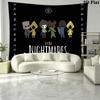 Little Nightmares Wall Tapestry Aesthetic Wall Hanging Printed Fabric Blanket Decorative Tapestries for Bedroom Living Room Home Decor