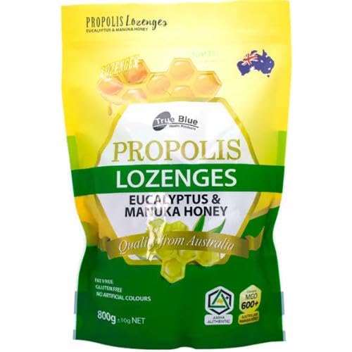 

Costco True Blue Propolis Eucalyptus & Manuka Honey Throat Lozenges MGO 600+ 800g