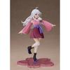 Anime Wandering Witch: The Journey Elaina Different Color Figure Cute Standing On One Foot Kimono Knee Socks Model Toys Gifts