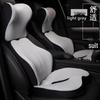 OEING Car Headrest & Lumbar Support Set
