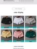Men's Mid-Waist Cotton Boxer Briefs: Comfortable, Breathable Pajama and Home Pants with Flat-Leg Design