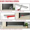 1PC 1m/39.37inch Door Seal Draft Stops With Brush Reduce Noise Rubber Door Sweep Breeze Blocker Insect Proof Dust Proof Sound Pr