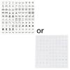 100Pcs Light Switchs Labels Sticker Transparent Household Light Fan Heater Sign Sticker Waterproof Switchs Panel Labels