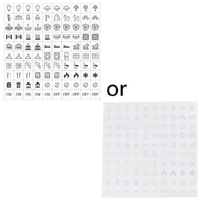 Switchs Panel Sticker Switchs Panel Label Decal Light Switchs Labels Sticker for Home,Office,School and Business Use