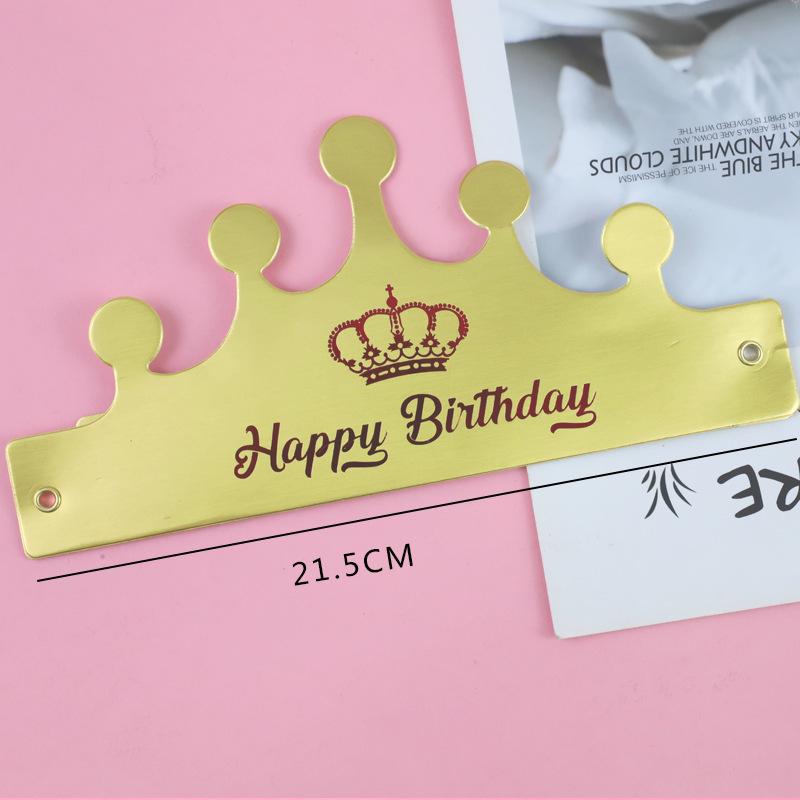 Queen Pearl Birthday Crystal Headpiece & Cake Decoration Hair Clip