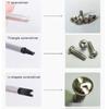 Multipurpose Screwdriver Tool With Non-Slip Handle U-Shaped Y-Shaped Inner Cross Socket Driver Special-Shaped Screw Repair Tools